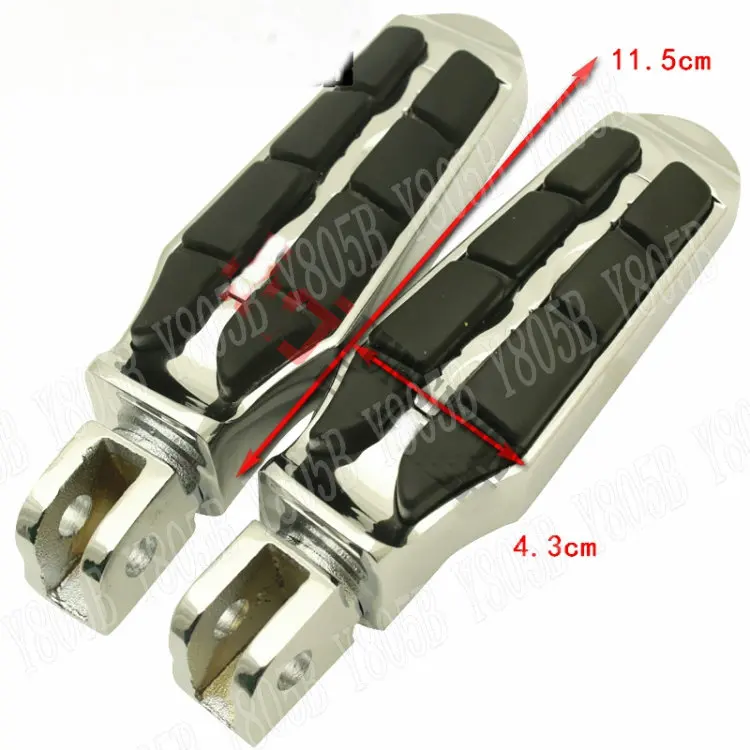 Motorcycle Front Foot Pegs Footrest For Honda GL1800 Gold Wing Goldwing