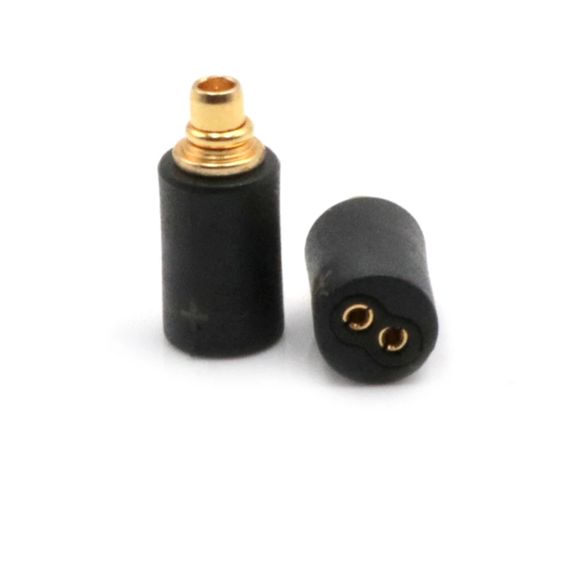 CIEM 0,78 мм 2Pin к MMCX мини наушники штекер кабель адаптер - Цвет: CIEM-MMCX-Black