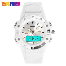 Skmei Casual Wristwatches Digital & Analog Multifunction Quartz Watch 30m Waterproof Student Sports Watches for Women Men
