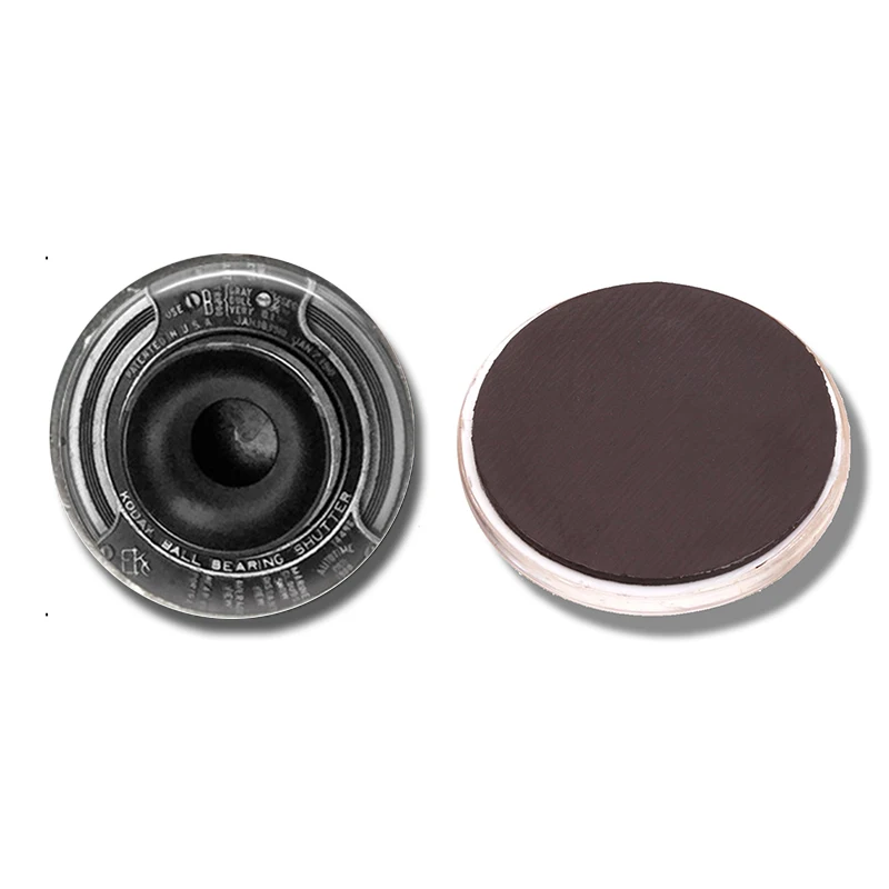 

1p Camera 30MM Fridge Magnet Picture Steampunk Camera Lens Glass Dome Magnetic Refrigerator Stickers Note Holder Home Decoration
