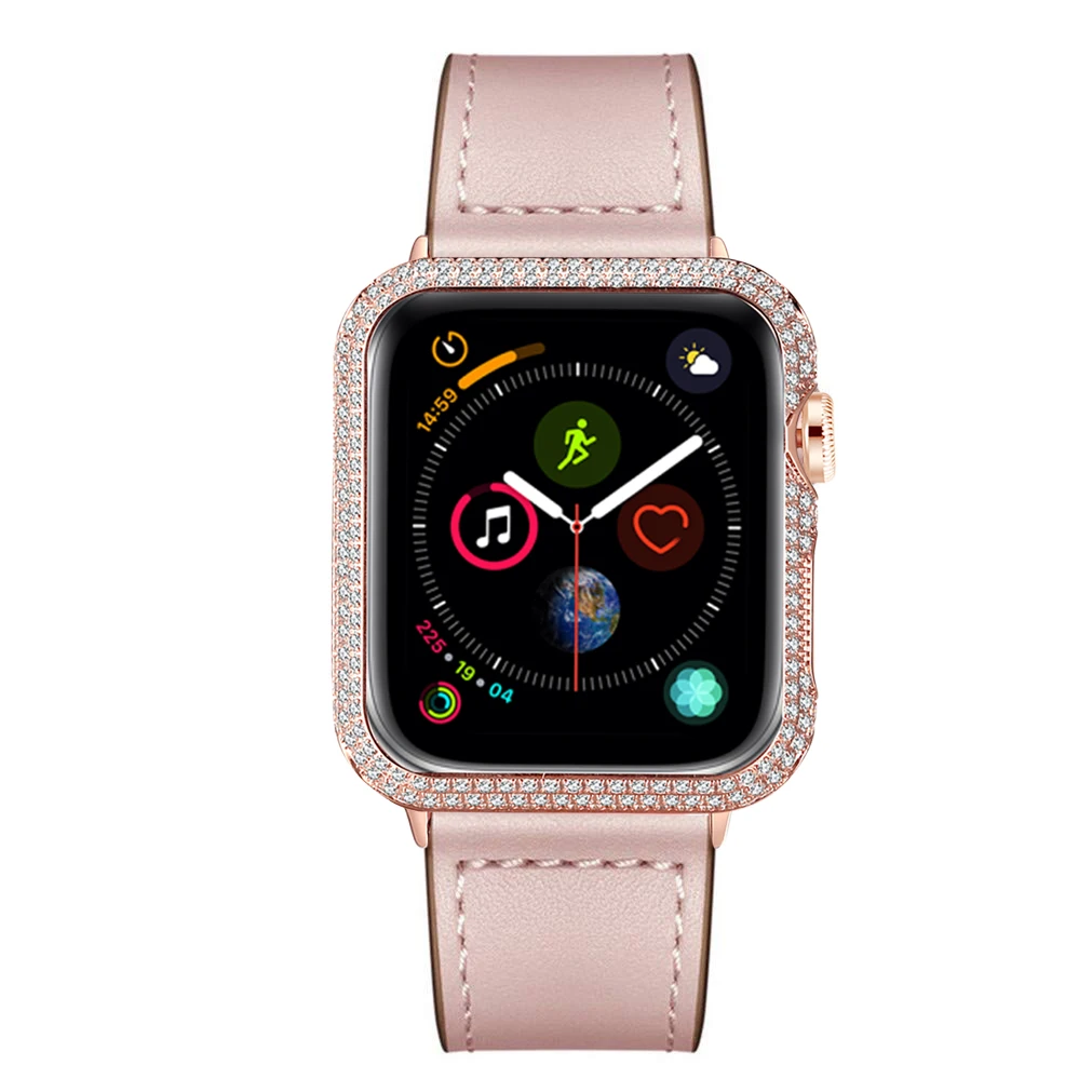 Кожаный ремешок для pulseira apple watch band 42 мм 38 40 44 спортивный высококачественный