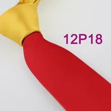 Yibei Coachella Галстуки мужские красный галстук тощий с золотой Узел Контрастность Средства ухода за кожей Шеи Галстук лоскутное тонкий Средства ухода за кожей Шеи Галстуки микрофибры узкий cravate