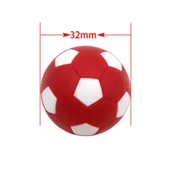 12 шт красочный настольный футбол футбольные мячи мини настольный футбол пластиковый 32 мм пластиковый материал