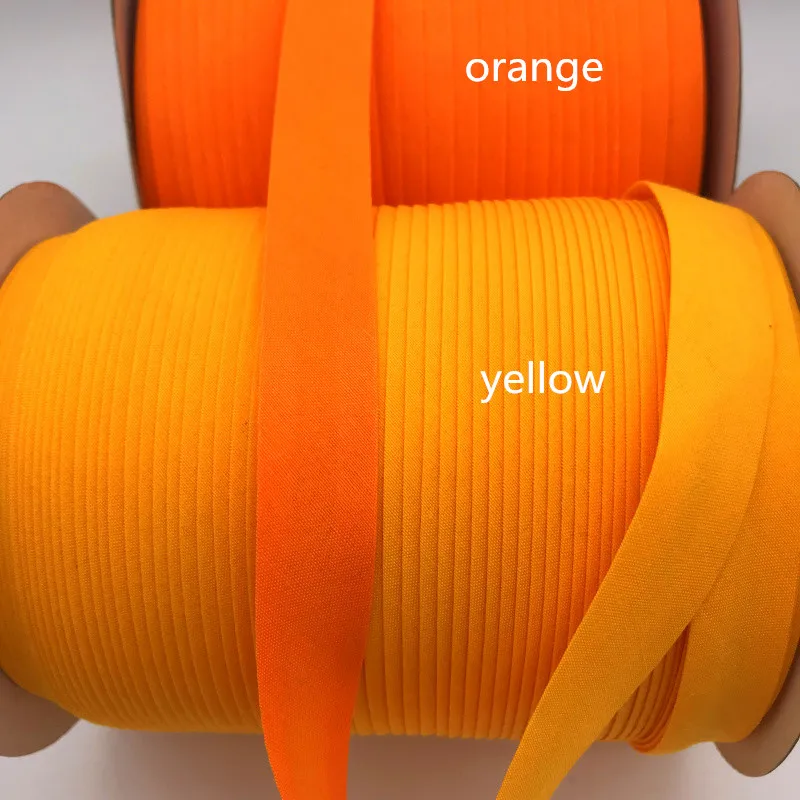 

Polyester 5/8"(15mm) TC cotton Bias Tape Bias Binding Solid Color For DIY Garment Sewing And Trimming 25yards/lot