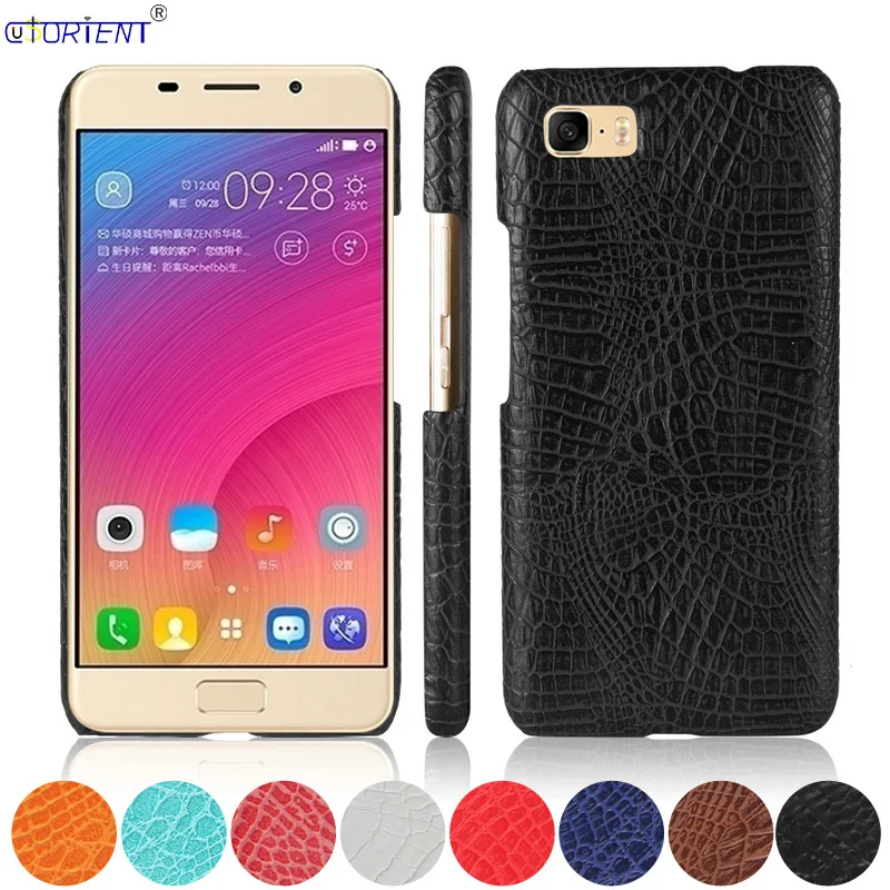 For ASUS ZenFone 3S MAX ZC521TL Crocodile Skin Texture Bumper Case X00GD ZC521 ZC 521 TL 521TL Hard PC Frame Cover Phone Funda | Мобильные