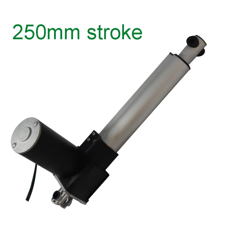 

250mm Stroke 5000N IP 54 Waterproof DC 12V 24 Volt Micro Electric Tubular Lift Motor Linear Actuator for recliner chair parts