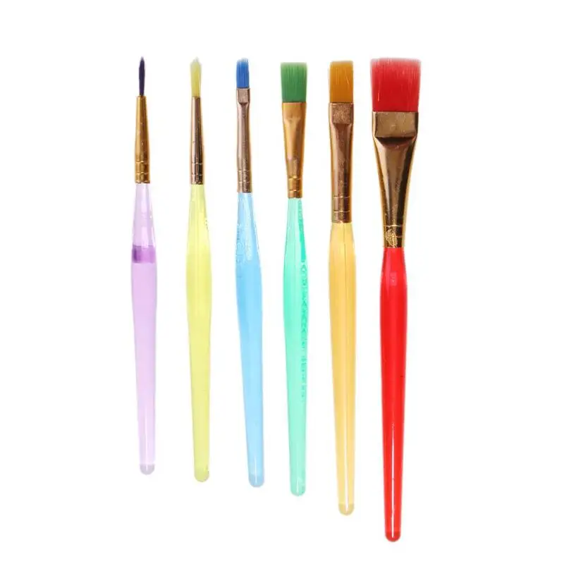 Buy 6pcs/set Plastic Cake Brushes Fondant Decorating