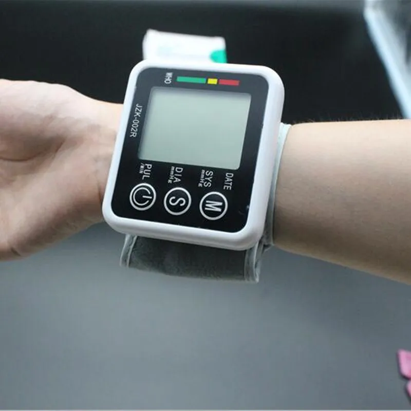 

2016 New Health Care Germany Chip Automatic Wrist Digital Blood Pressure Monitor Tonometer Meter for Measuring And Pulse Rate