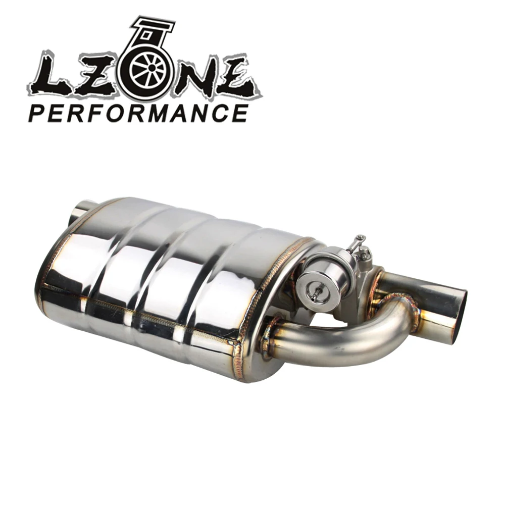 

Stainless Steel 2.5" or 3" Slant Outlet Tip Inlet Weld On Single Exhaust Muffler with different sounds/Dump Valve Exhaust Cutout