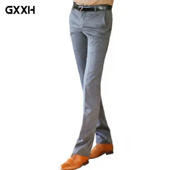 

Autumn Korean version of the self-cultivation straight trousers Men's youth Business Suit pants free ironing pants trousers