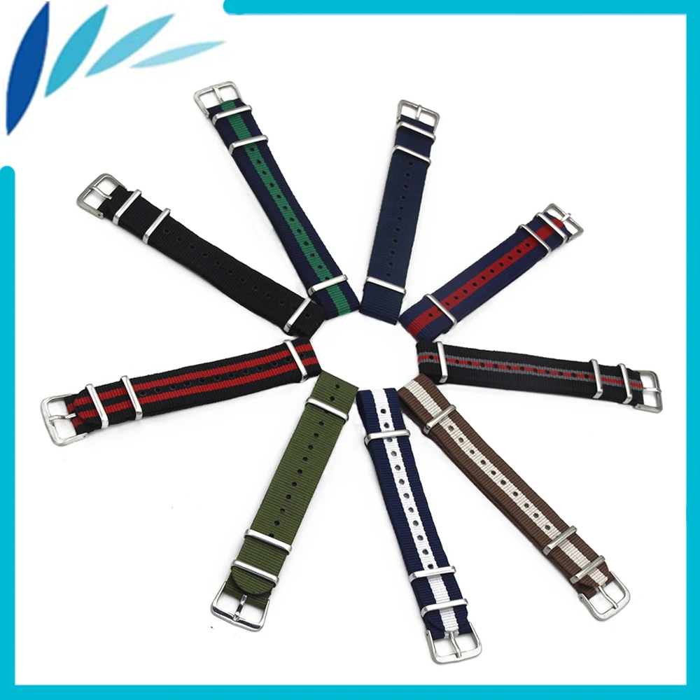 Нейлоновый ремешок для часов 18 мм 20 Tissot 1853 T035 PRC 200 T055 T097 из нержавеющей стали с