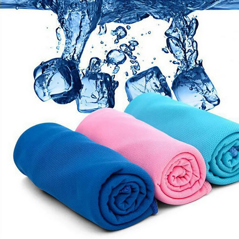 

Sports Gym Towel Ice Cold Enduring Running Jogging Chilly Pad Instant Cooling Instant Cooling Sweat-Absorbent beach towels
