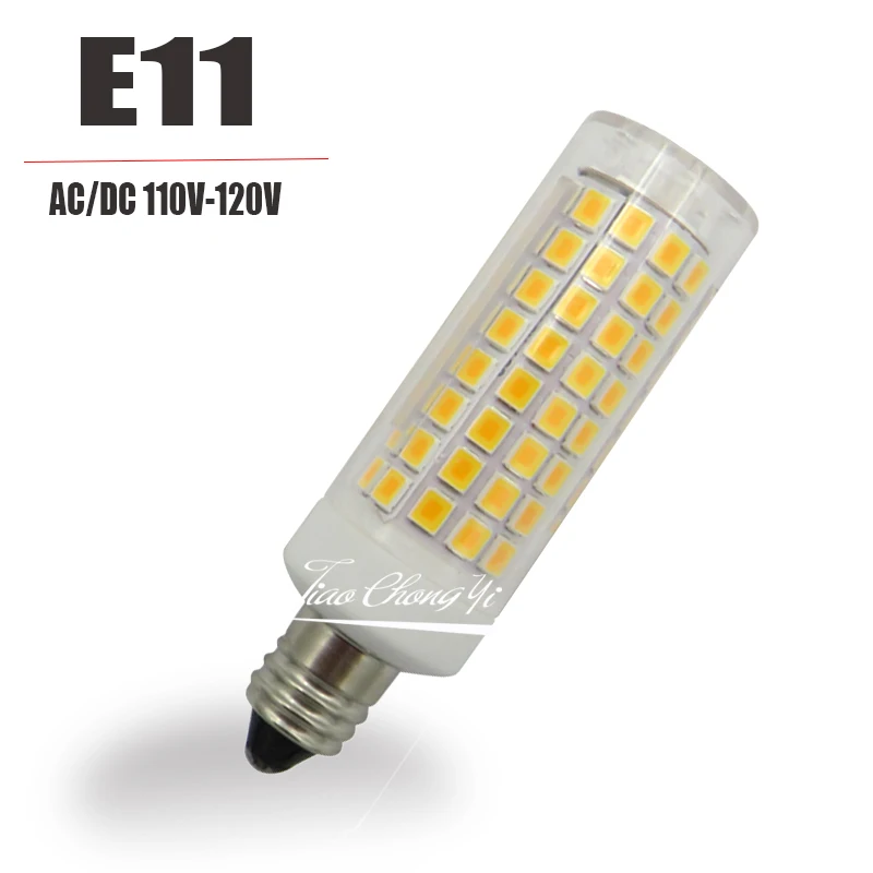 Smart LED Light Bulb Highlight Led Ceramic bulb mini corn AC110V 120V Dimmable G9 E11 E12 E14 E17 BA15D Energy Saving 10W Replace 100W Halogen Lamp