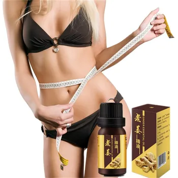 

100% Potent Wild Ginger Lose Weight Essential oil Thin Leg Hip Waist Fat Burning Natural Safety Weight Loss Products 10ml