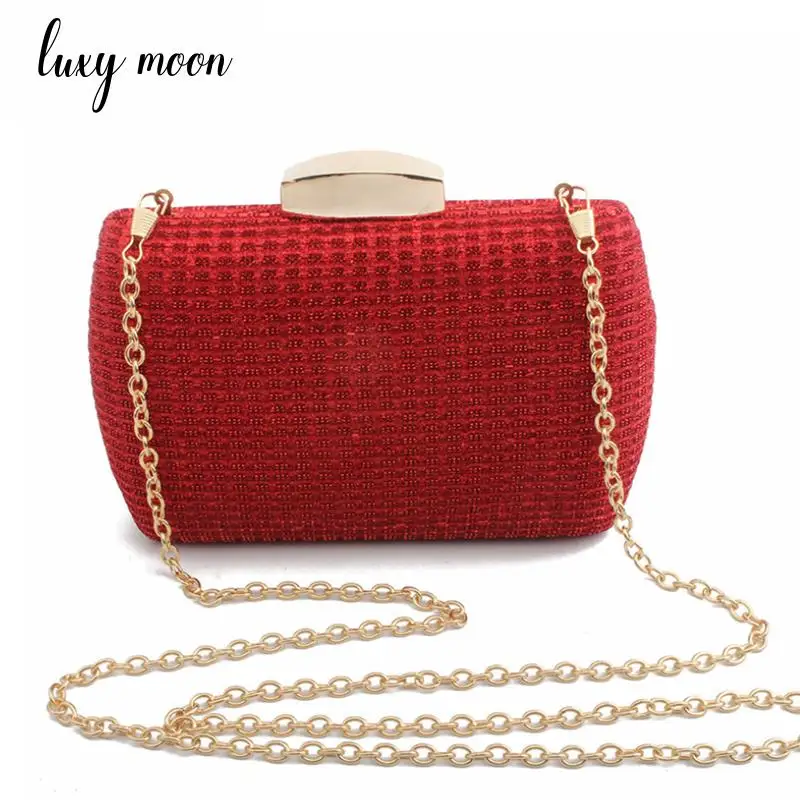 

New gold silver evening bags luxury full dress women day clutch chains purse and handbags women shoulder bag mini bag zd954