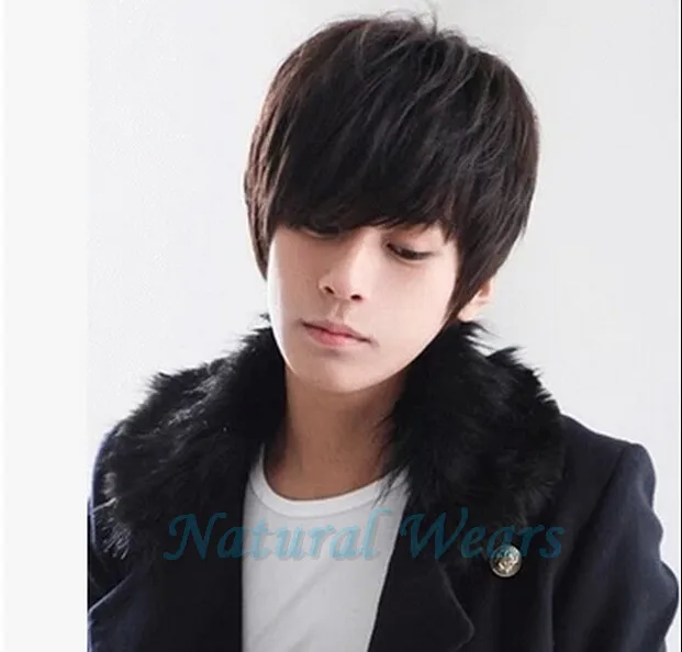 1pc Lot South Korean Men Wig Short Synthetic Wigs Handsome 3