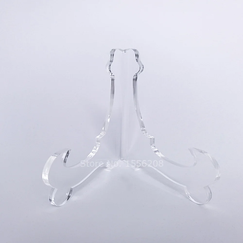 HotsaleHandmadeTransparent4inchHeightClearAcrylicPlateStand