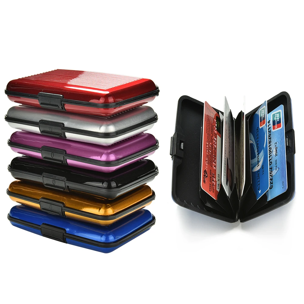 Large Capacity Senior Metal Note card holder, Card package Business Note Holder