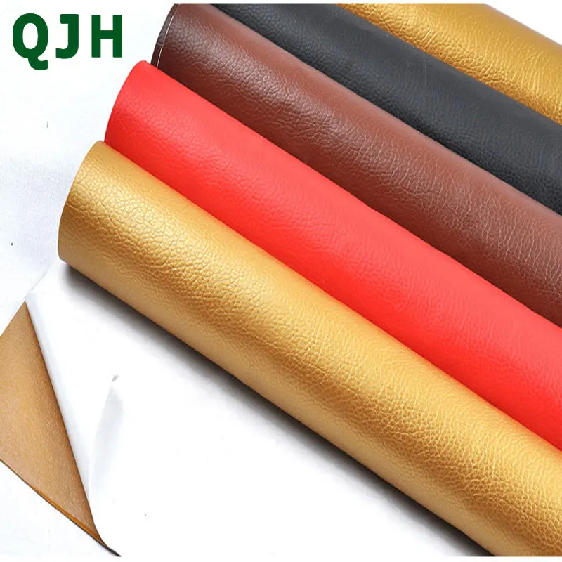 Eco friendly Self adhesive Skin PU Leather Self Adhesive Fix Subsidies