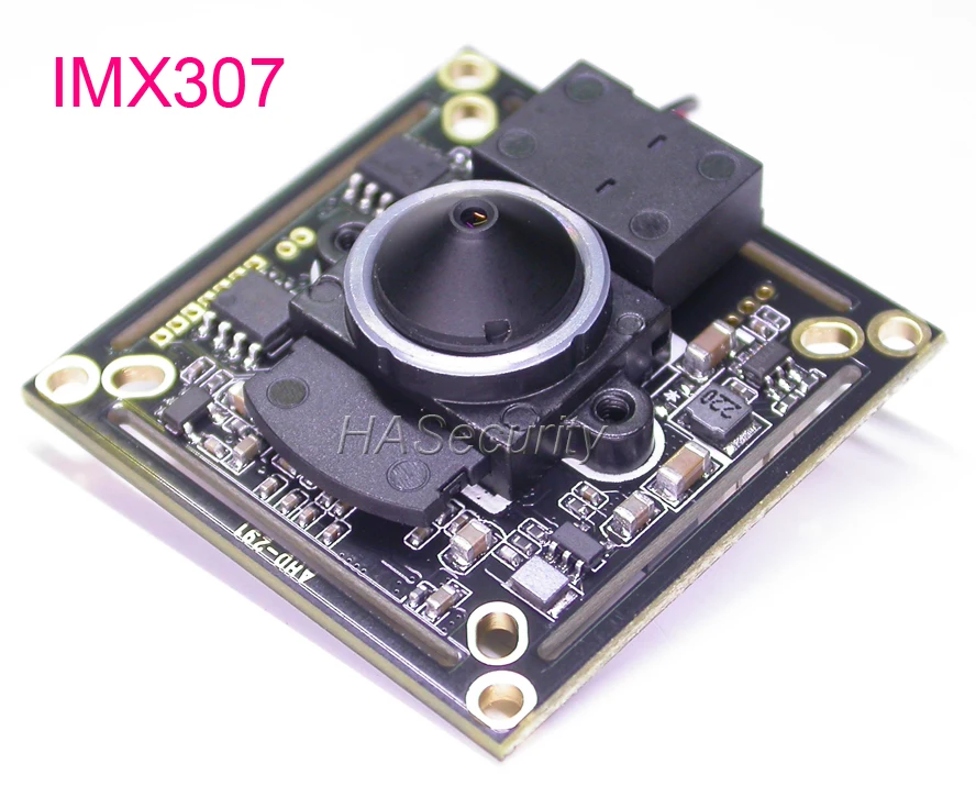 

3.7mm LENs AHD-H / CVBS 1/2.8" Sony STARVIS IMX307 CMOS + NVP2441 CCTV camera module PCB board UTC support +OSD cable +IRC