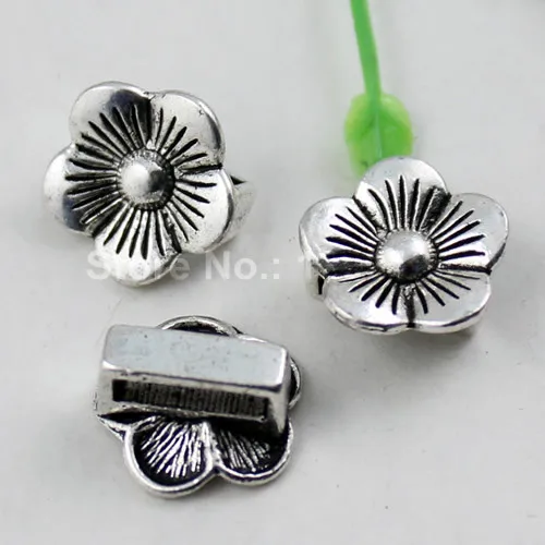 30 قطعة/الوحدة الفضة لهجة المتزلج الخرز ، ل سوار خرز قلادة DIY الاكسسوارات 14x15mm ثقب: تقريبا 3x10.5mm (K01867)