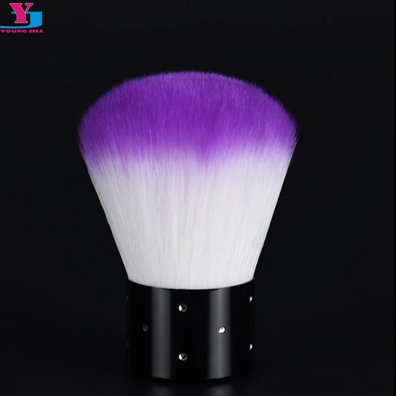 Buy Colorful Cleaning Nail Brush Acrylic Nail Art Dust