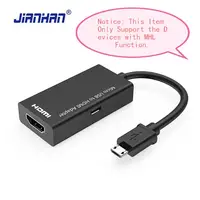 1080p tv converter Type C Micro USB To HDMI Adapter MHL Converter For TV Monitor 1080P HD HDMI Audio Video Cable For Samsung HUAWEI Xiaomi (4)