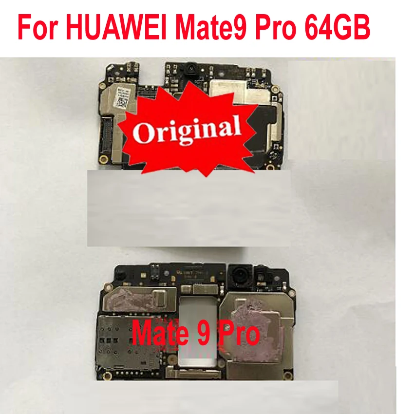 Original Tested Working Mainboard For HUAWEI Mate9 Pro Mate 9 64GB Motherboard Circuit Board Fee Flex Cbale Parts | Мобильные