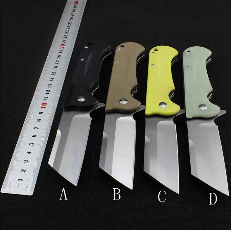 

ZT pocket folding knife stone wash D2 blade G10 handle Outdoor camping Hunting Knife Survival Tactical knives EDC utility tools