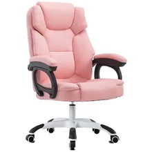 Коврик для мыши Live Silla Gamer офисный босс розовый стул с подставкой для ног может лежать Эргономика Синтетическая кожаная офисная мебель