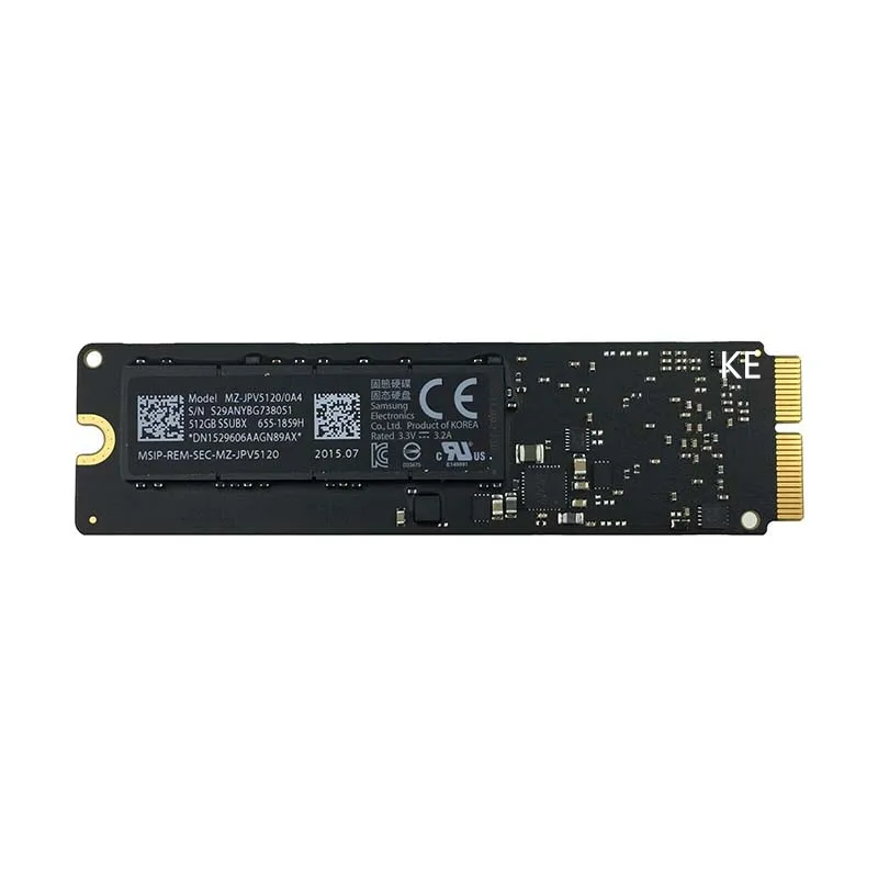 Твердотельный накопитель 2015 2017 года 128 ГБ 256 512 ТБ для Macbook Pro Retina A1502 A1398 Air A1466 A1465 SSD