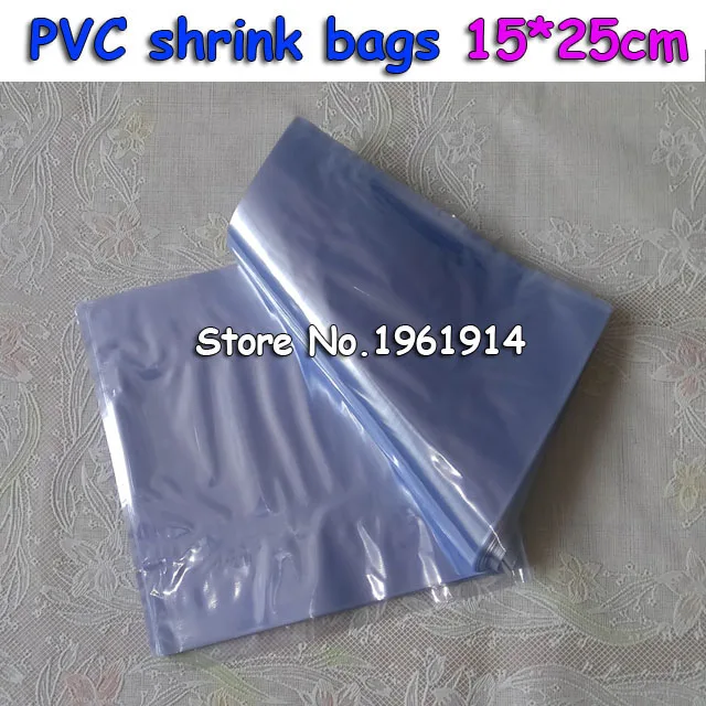

Pvc hot shrink bag 15x25cm 200PCS