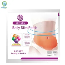 Venta Caliente 5 Unids/caja KONGDY Parche Adelgazante KONGDY Nuevo abdomen Abdomen quema de Grasa para Bajar de Peso Delgado Parche 100 Natural ingredientes