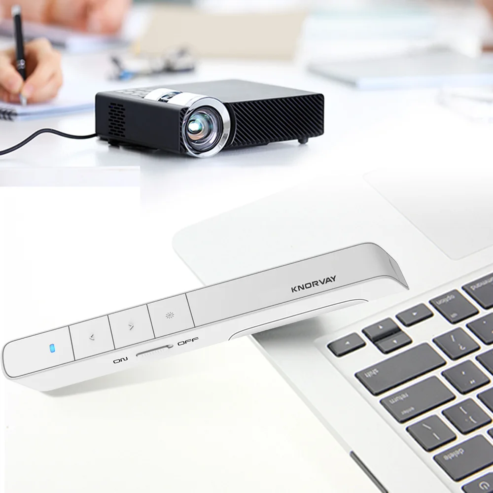 Беспроводной презентер 2 4 ГГц USB РФ ведущий ручной указатель PPT дистанционного