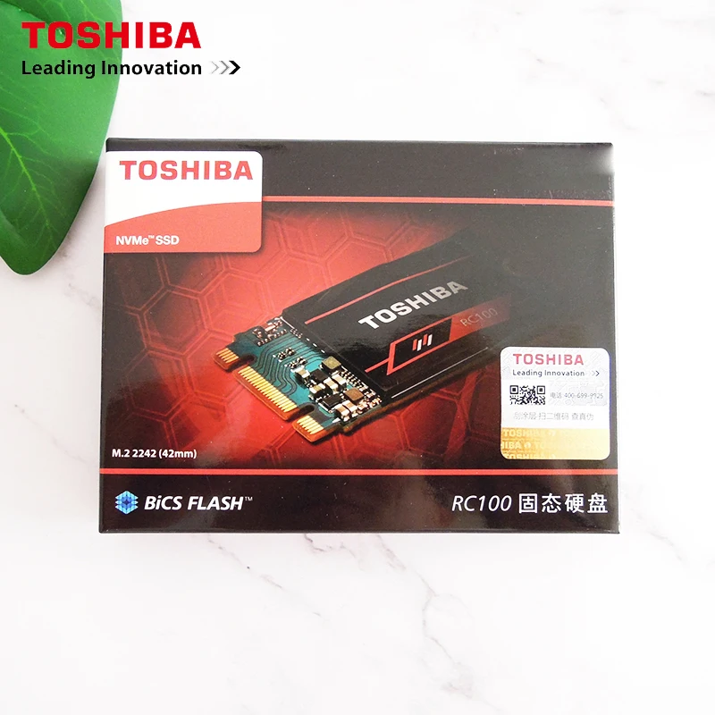 TOSHIBA NVMe 120 ГБ M.2 2242 твердотельный накопитель 240 PCIe 3 0*2 SSD внутренний для ноутбука