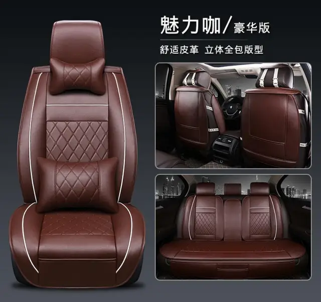 Universal PU Leather car seat cover For Lincoln Navigator MKZ MKS MKC