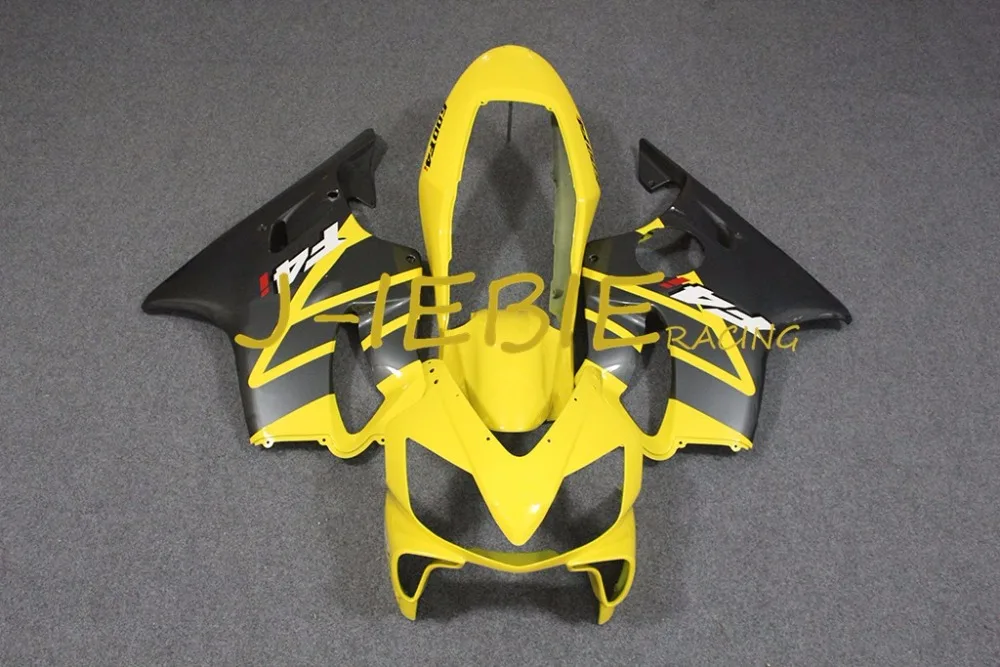 

Yellow gray Injection Fairing Body Work Frame Kit for HONDA CBR600 CBR 600 CBR600F F4I 2004 2005 2006 2007