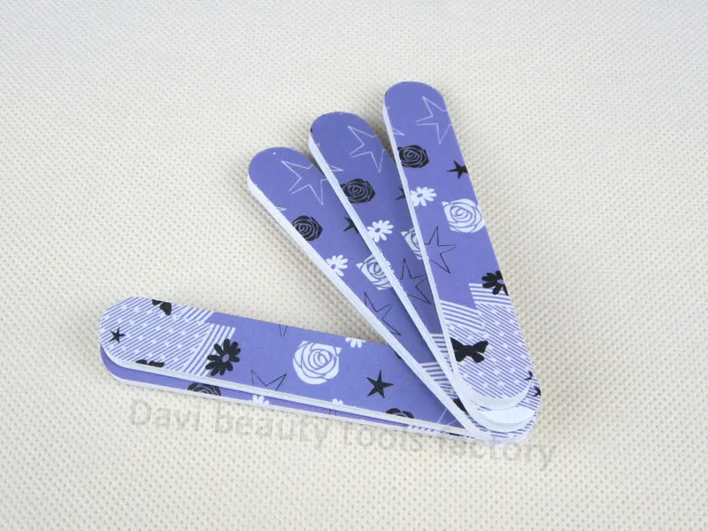 

15PCS/LOT Pattern Sanding Mini Nail File Tools For Nail Art Nail Buffer Files