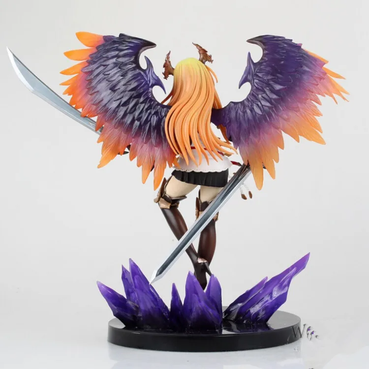 Raiva de Bahamut Kotobukiya Anime Jogo Anjo Escuro Olivia 1 - 8 Escala Pré-pintado Pvc Figura Modelo Brinquedos 10 Cheap Figuras de ação
