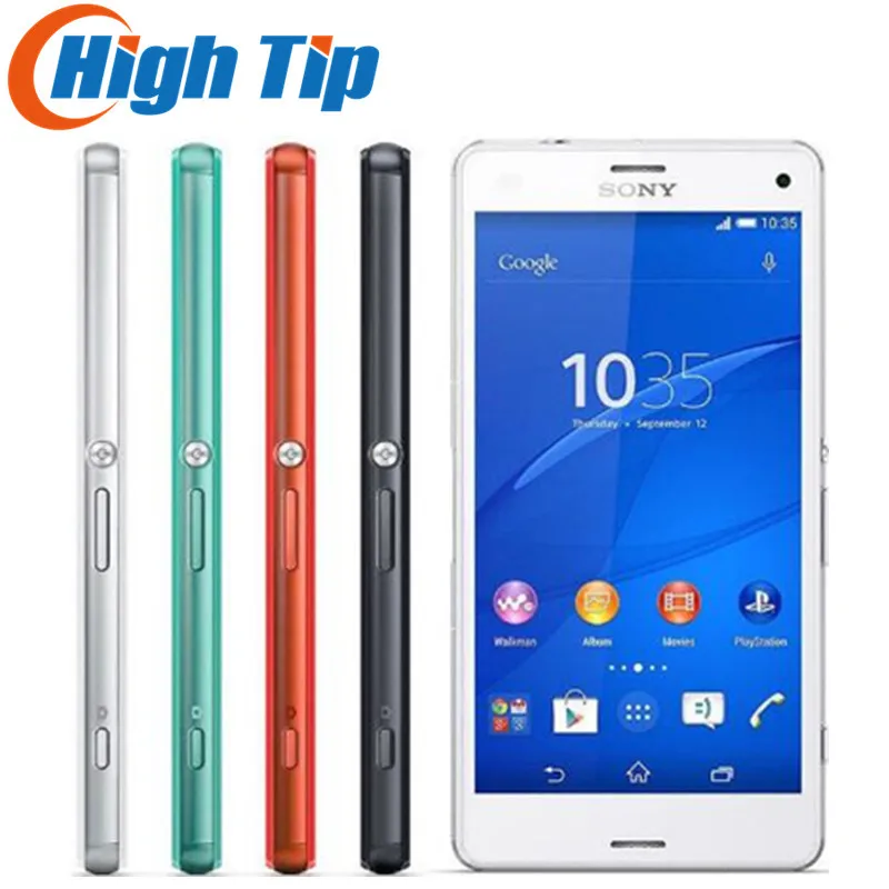 Разблокированный оригинальный Sony Xperia Z3 компактный D5803 4 аппарат не привязан к