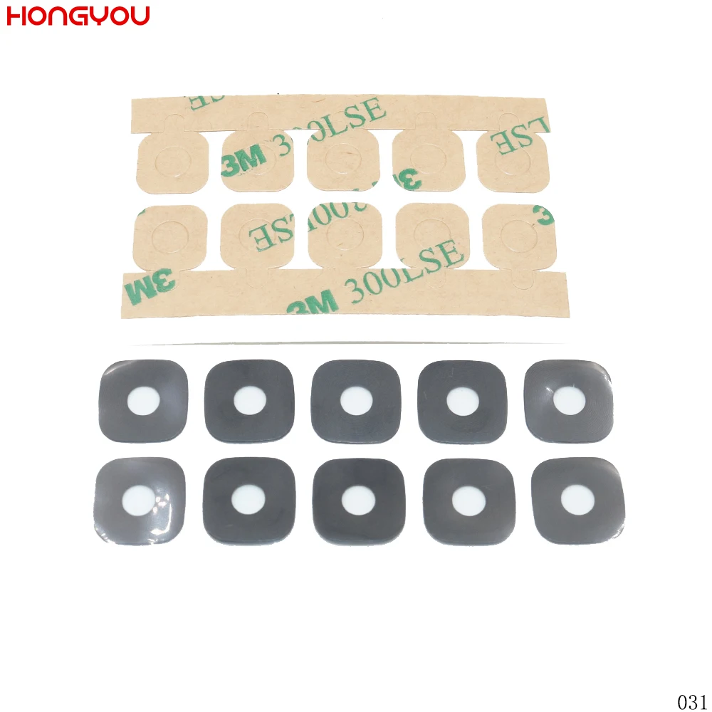 30PCS/Lot For HTC ONE M9 Back Camera Glass Lens + Adhesive Glue Tapein