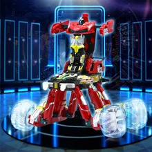 Новейший Рождественский подарок 888-29 2,4 г дистанционный контроль деформационный трюк rc автомобиль Bigfoot monstercross страна автомобиль флип трюк rc игрушки