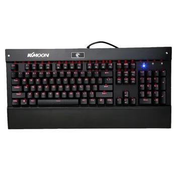 

Mechanical Keyboard Gaming Esport Keyboard USB Wired with Tactile High-speed Suspended Anti-ghosting Blue RGB LED Backlit