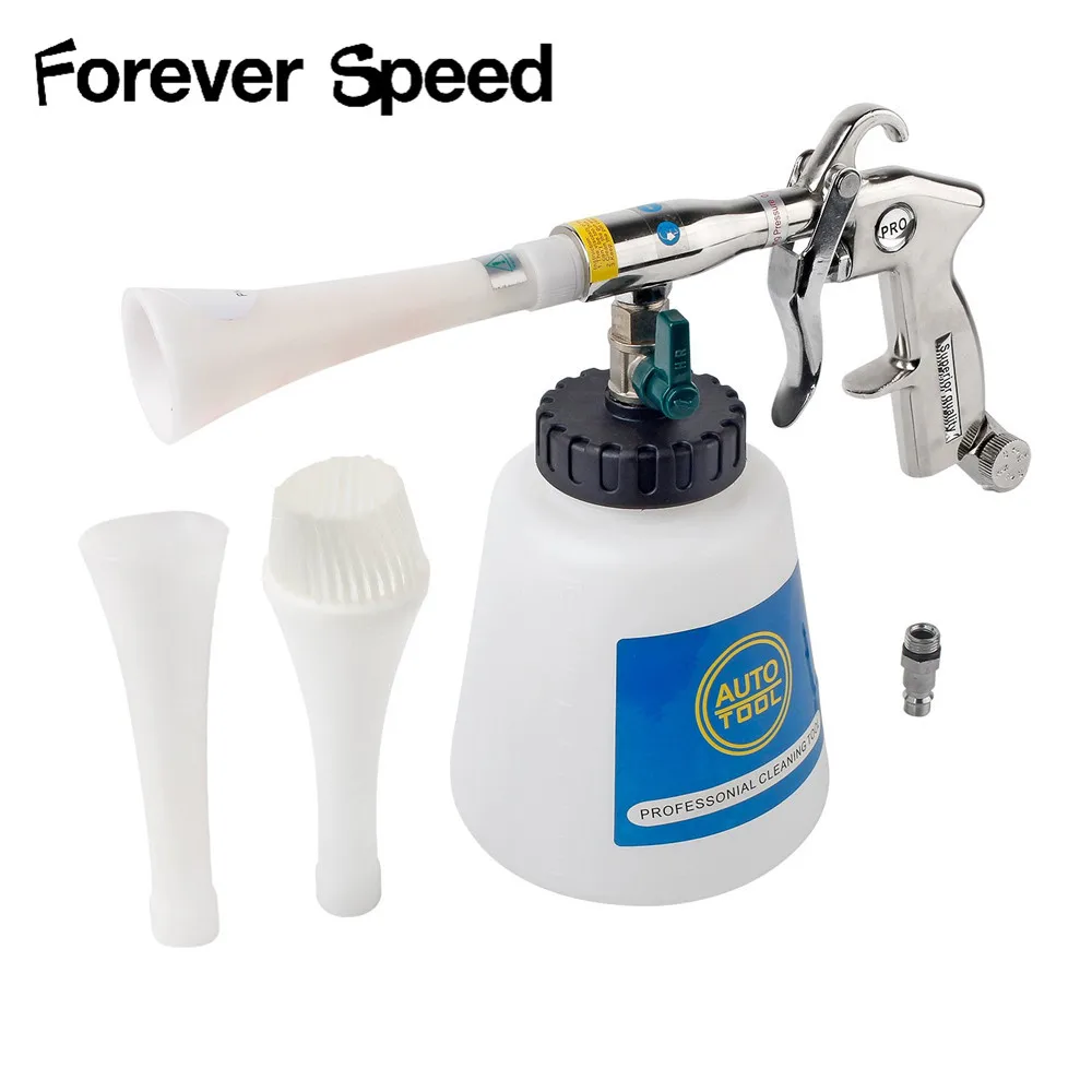 

High Pressure Car Wash for Tornador Portable Interior Deep Cleaning Gun Washer Cockpit Care With Brush Air Operated