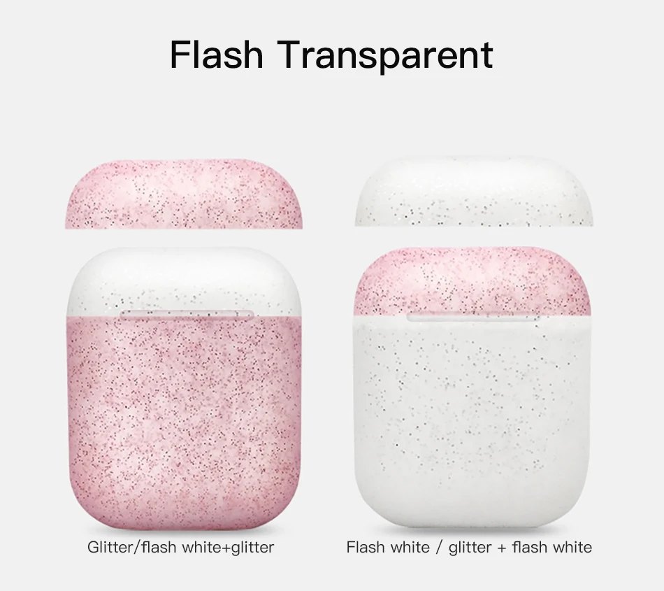 !ACCEZZ Cute TPU For AirPod 1 2 Case Wireless Earphone Funda Cover Headset Accessories For Apple AirPods Headphone Stitching Bag (5)