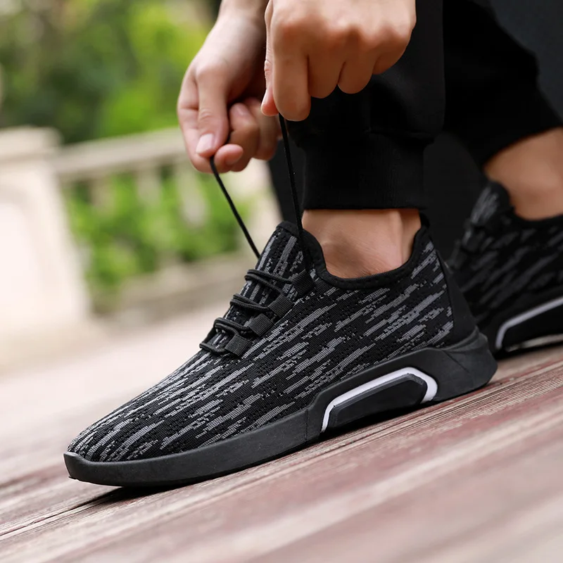 Merkmak New Spring Sneakers Men Shoes Fabric Mesh Autumn Casual Anti-skid Sport Shoes Men's Breathable Soft Footwear Flats Male Merkmak New Spring Sneakers Men Shoes Fabric Mesh Autumn Casual Anti-skid Sport Shoes Men's Breathable Soft Footwear Flats Male