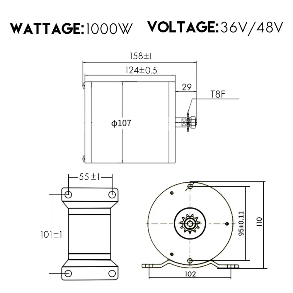 1000W 36 48V