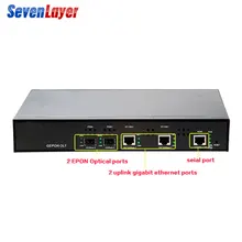 EPON OLT 2PON Ports FTTH CATV OLT Carrier-grade high-density Fiber Optic High Quality 1.25G professional PX20+ and EPON ONU