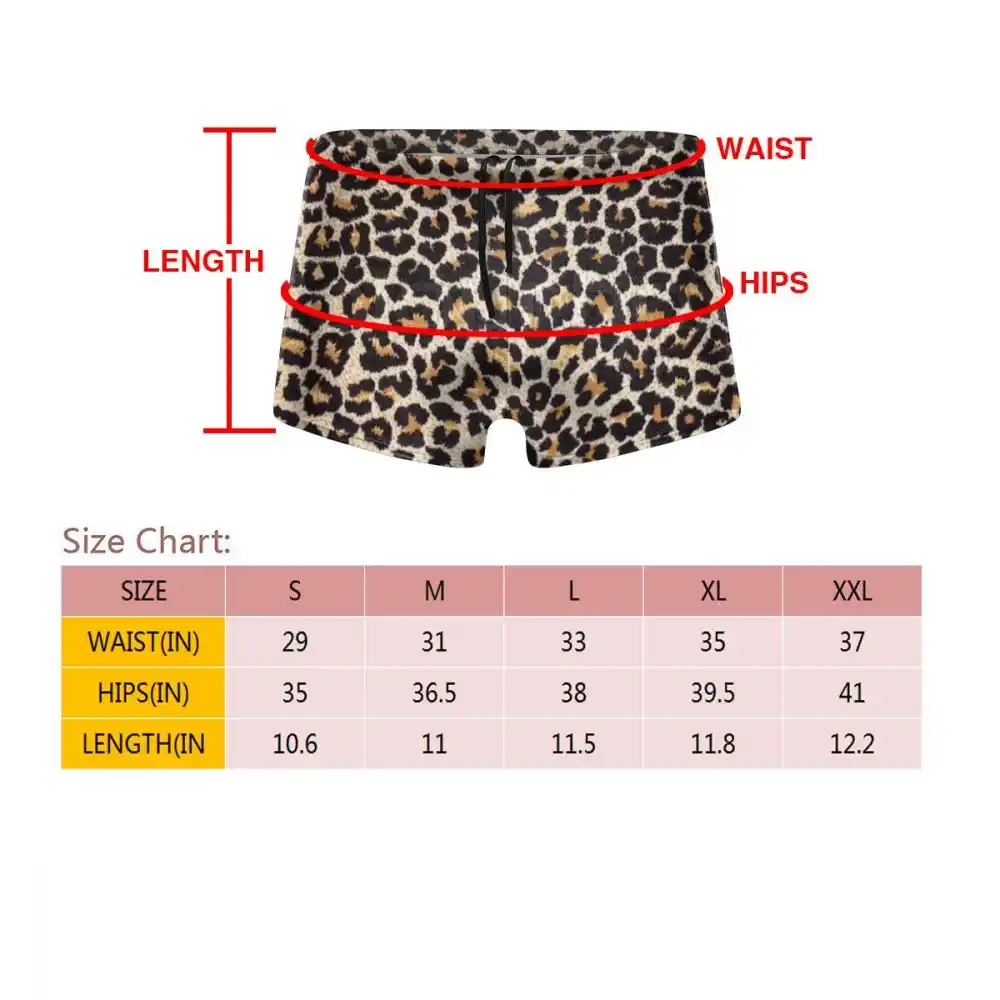 leopard print speedos men's