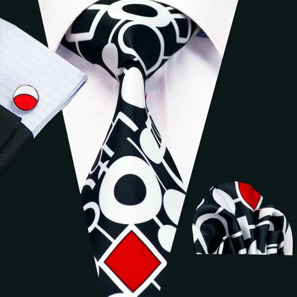 Мужской галстук с рисунком Пейсли, галстук с рисунком Gravata, Barry.Wang, Модный комплект галстуков для мужчин, официальные, свадебные, деловые, США-1230 - Цвет: LS-1209